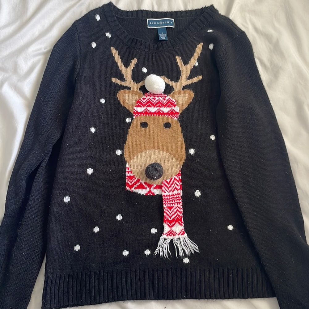Reindeer Christmas sweater